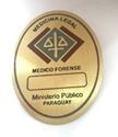 Imagen de INSIGNIA DE BRONCE EN BAJO RELIEVE M4.600/8