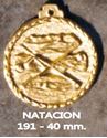 Imagen de Medalla Natación 40mm M9.191